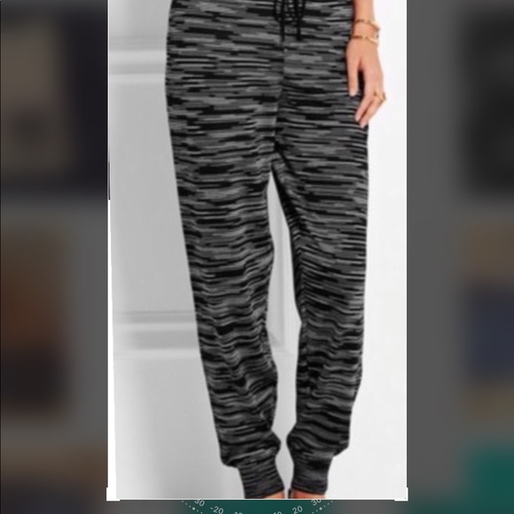 M Missoni Black & White Wool Blend Pants - Picture 2 of 5